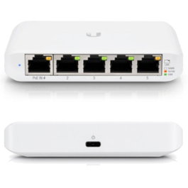 Ubiquiti USW-FLEX-MINI Switch UniFi de 5 Puertos Gigabit Blanco